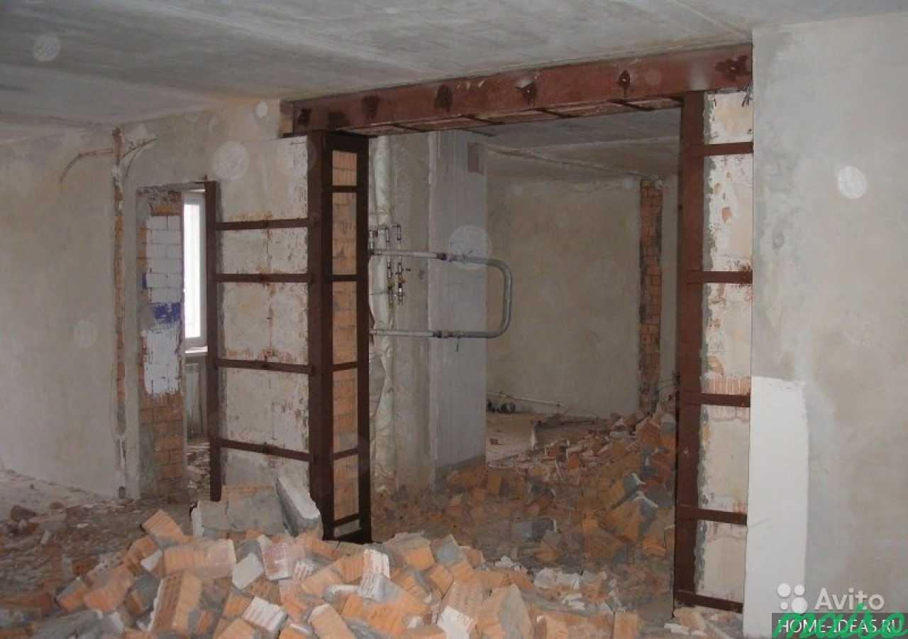 Перепланировка несущих и ненесущих стен в квартире