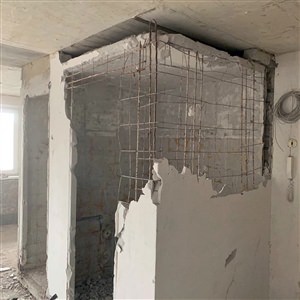 Демонтаж стены в панельном доме