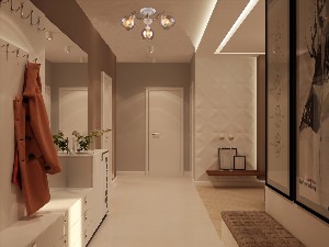 Планировка коридора в квартире