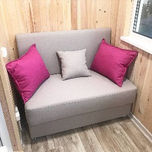 Компактные диваны для маленькой комнаты