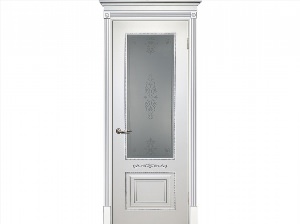 Двери белые межкомнатные Версаль