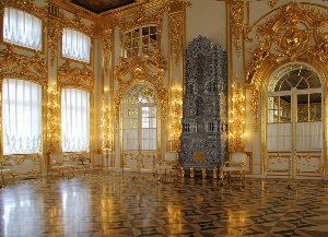 Тронный зал екатерининского дворца
