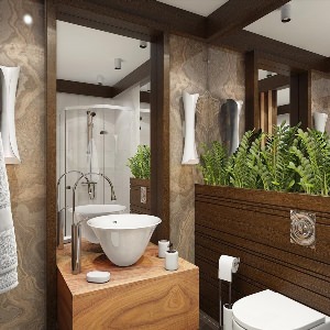 Дизайн гостевого туалета