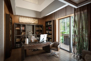 Дизайн кабинета в частном доме
