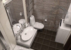 Маленькая совмещенная ванна с туалетом дизайн