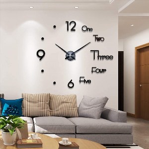 Креативные часы на стену