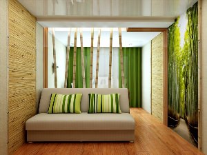 Бамбук в интерьере квартиры