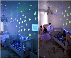 Детская комната со звездочками