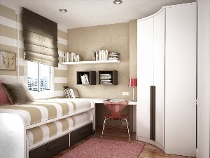 Дизайн малогабаритной комнаты для подростка