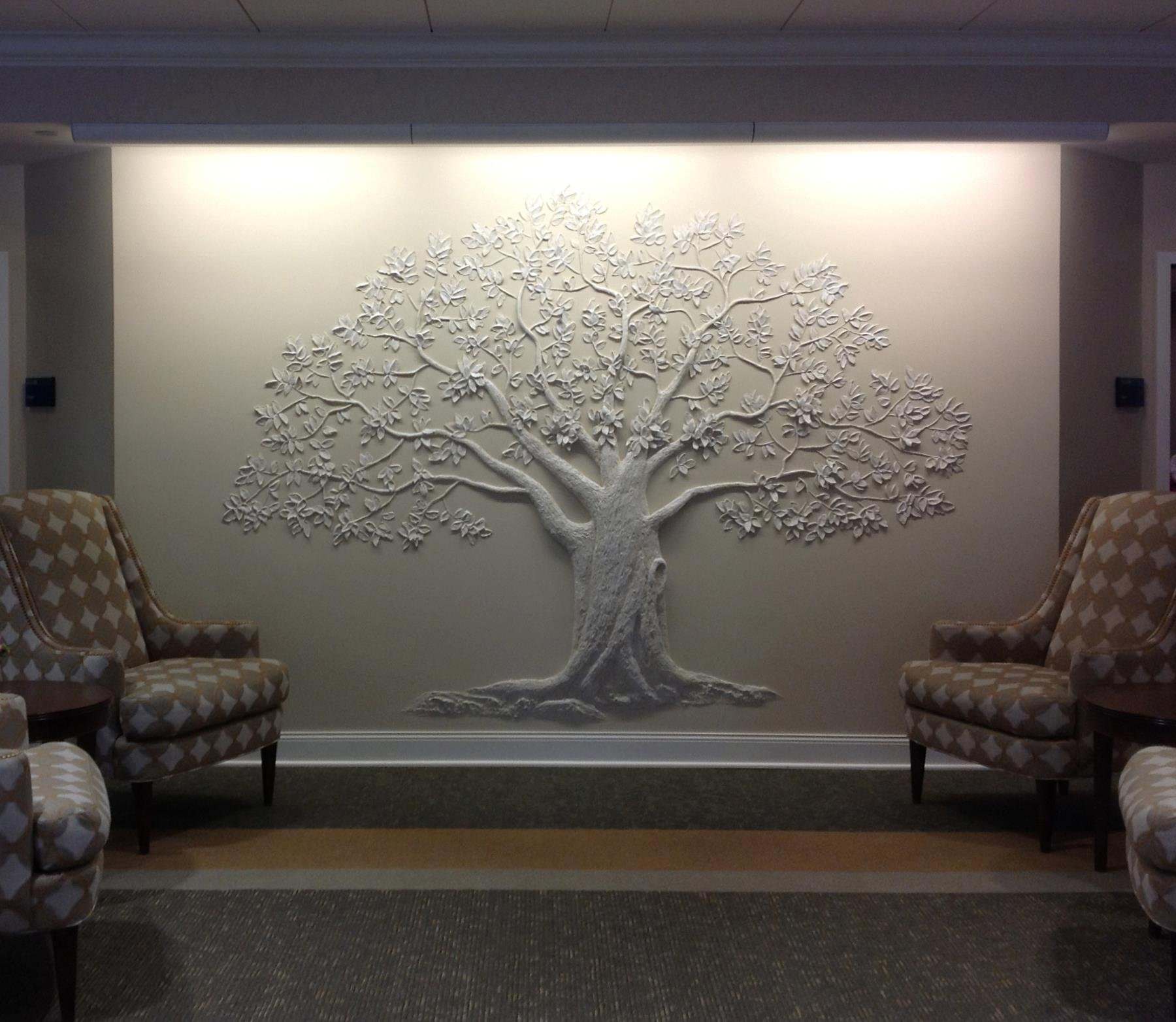 Объемное дерево на стене своими руками (64 фото)