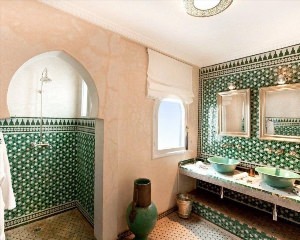 Дизайн ванной в восточном стиле