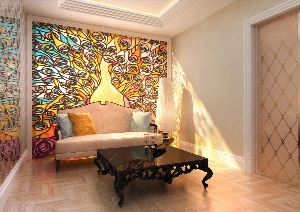 Дизайн интерьера роспись стен