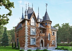 Дом замок