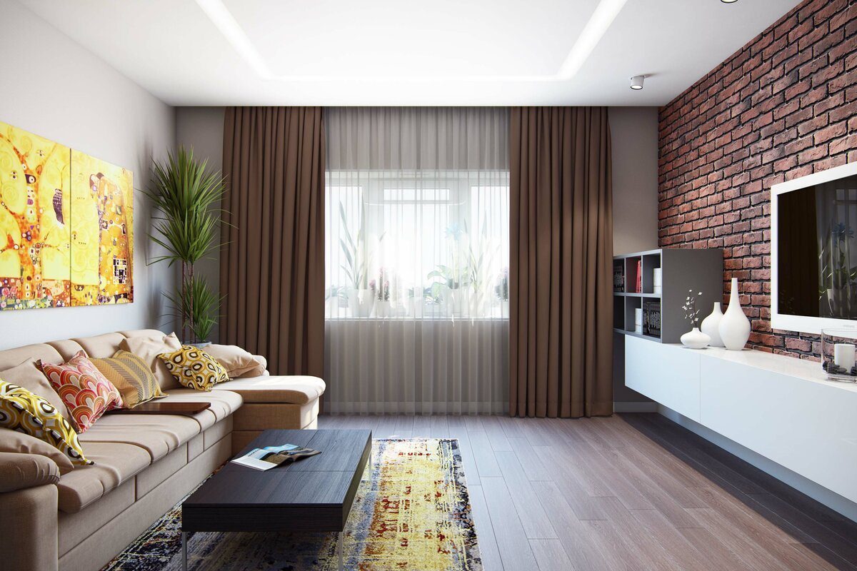 Дизайн гостиной: трендовые цвета года | D4U