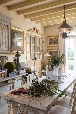 Французский стиль в интерьере загородного дома