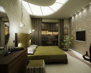 Дизайн длинной комнаты