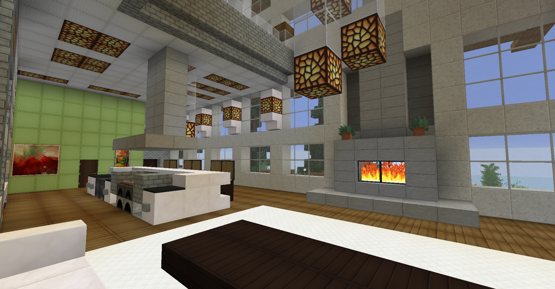 Minecraft kitchen. Декор в Майне кухня. Интерьер кухни в Майне. Красивый интерьер кухни в МАЙНКРАФТЕ. Интерьер дома в МАЙНКРАФТЕ кухня.