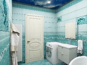 Плитка для ванной комнаты лагуна