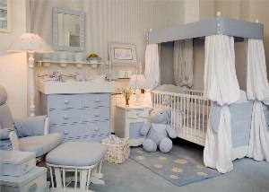 Оформление детской комнаты для новорожденного