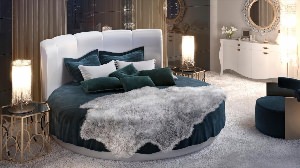 Круглая кровать Аскона