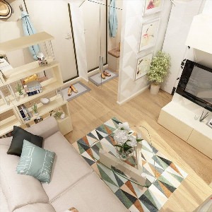 Функциональная мебель для маленьких квартир