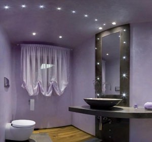 Светодиодные светильники в ванную комнату точечные