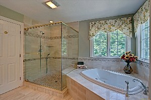 Ванная и душ в одной комнате