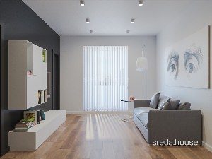 Дизайн однокомнатной квартиры в стиле минимализм