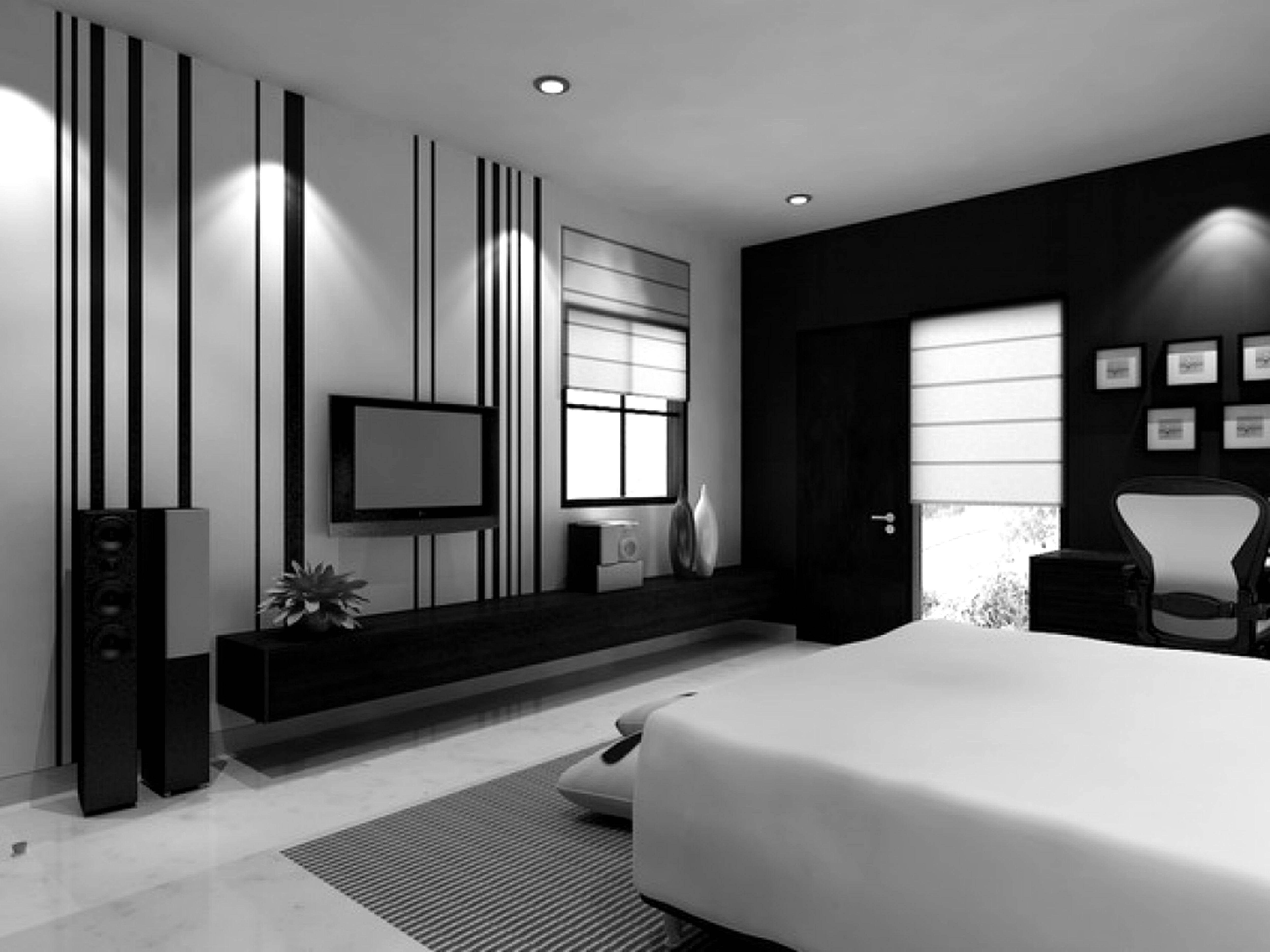 Как использовать черно-белую гамму в интерьере гостиной: 25 модных решений
