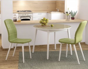 Оливковые стулья для кухни