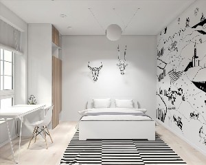 Комната в минималистическом стиле