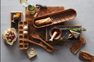Деревянная посуда для кухни