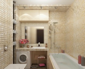 Дизайн ванной в обычной квартире