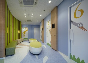 Дизайн интерьера детской поликлиники