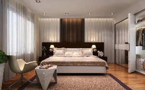 Современный стиль спальня