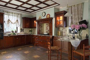 Дизайн кухонь в викторианском стиле