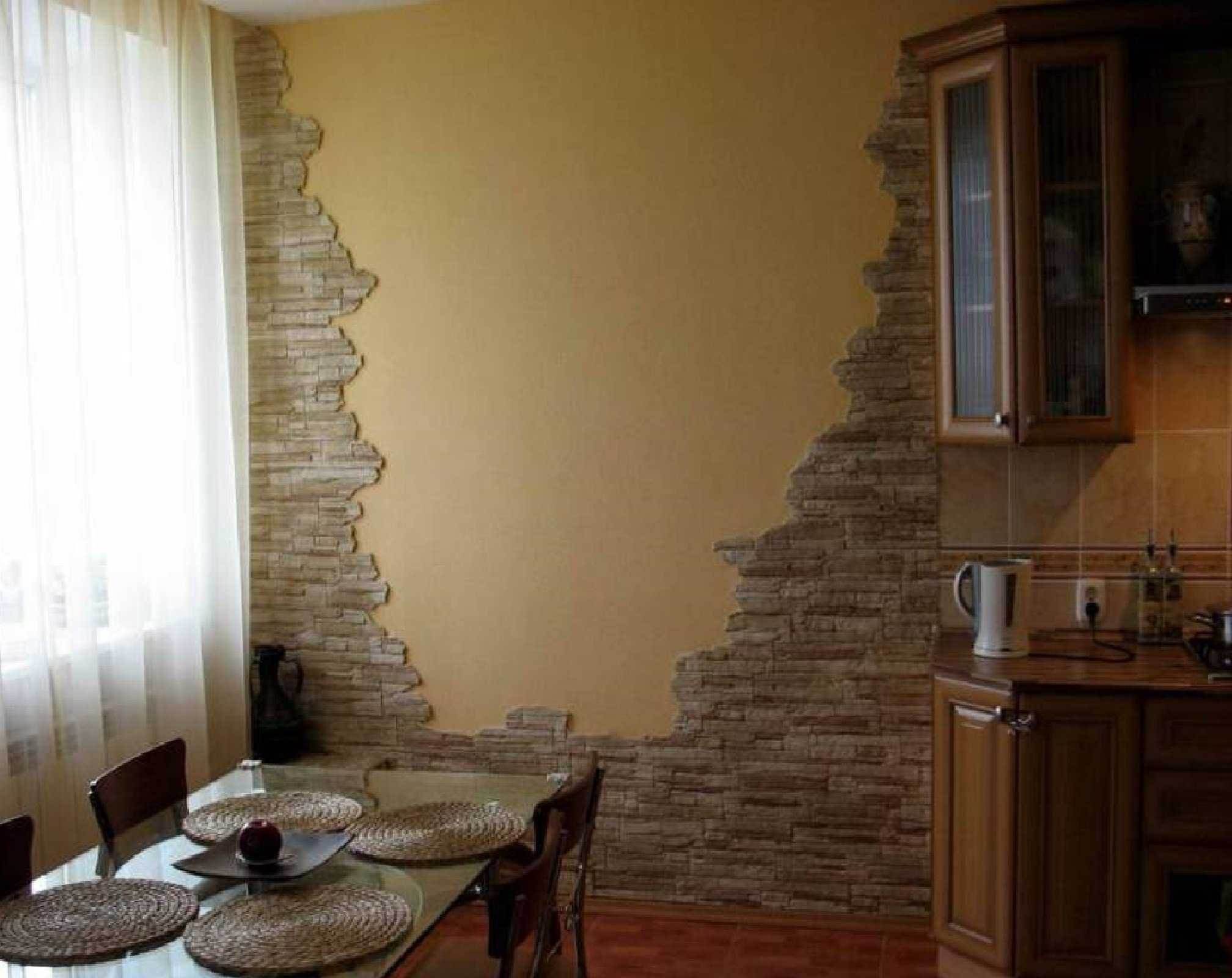 Отделка стен камнем — стильное решения современной отделки (50 фото)