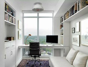 Дизайн маленькой комнаты кабинета