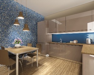 Дизайн кухонь пвх панелями