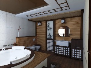 Японские ванные комнаты