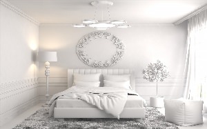 Белая комната дизайн