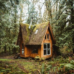 Сказочный деревянный дом