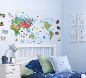 Карта в детскую комнату