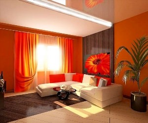 Цвет гостиной комнаты