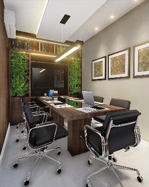 Дизайн интерьера маленького офиса