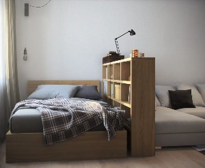 Кровать в однушке
