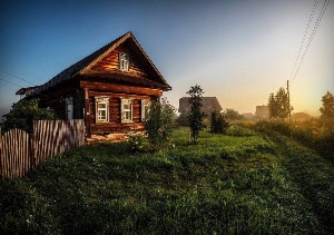 Красивый домик в деревне