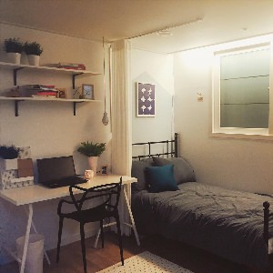 Одноместная комната в общежитии