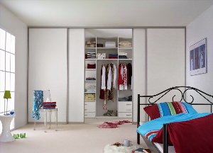 Встроенный гардероб в спальне
