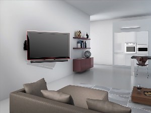 Навесной телевизор в комнату